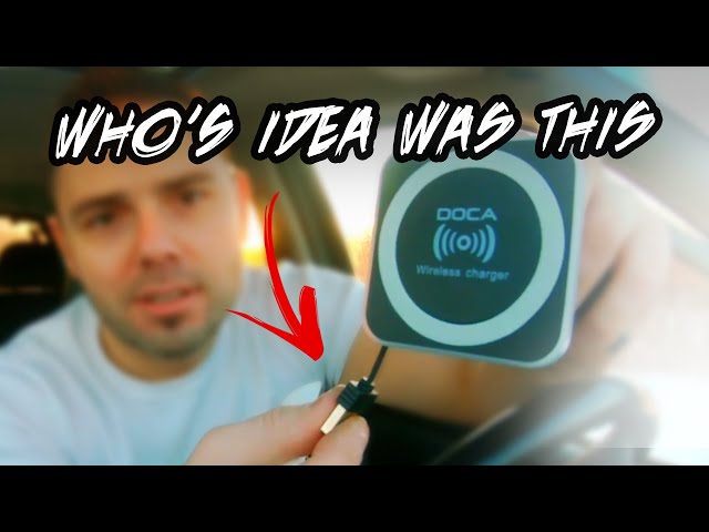 SMARTEST CAR PHONE CHARGER EVER... Retractable Magnetic DOCA Wireless Car Charger with vent mount