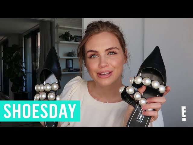 Shoesday: Zara Pearl Beaded Flat Mule | E!