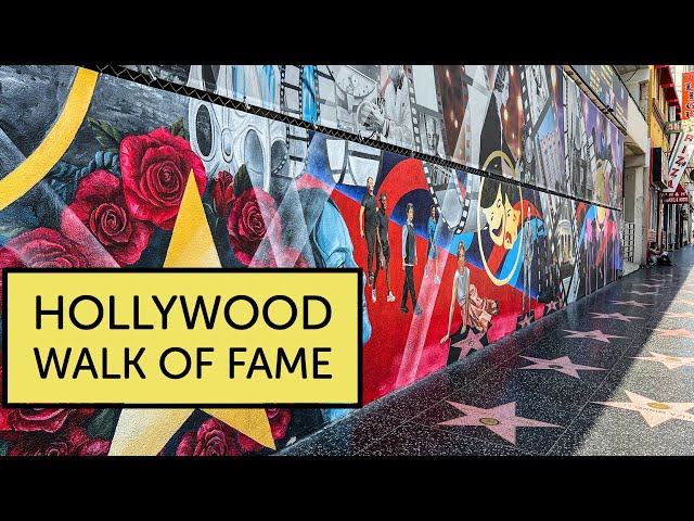 Interesting facts about the HOLLYWOOD WALK OF FAME