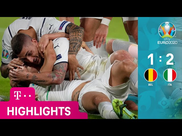 Belgien - Italien, Highlights | UEFA EURO 2020, Viertelfinale | MAGENTA TV