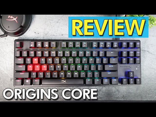 ✅HyperX Alloy ORIGINS CORE RGB | The Best TKL Gaming Keyboard?