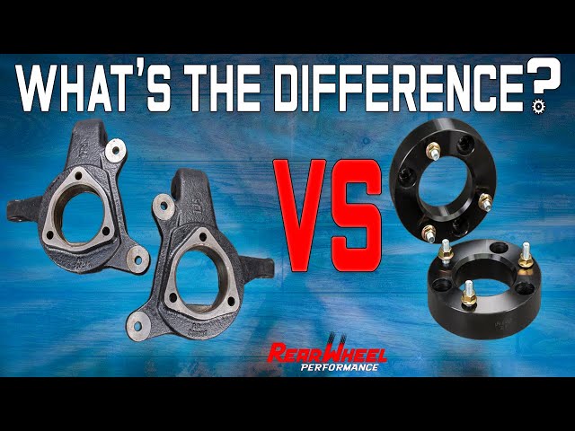 Spindle Lifts VS Strut Spacers: Front Lift Kits