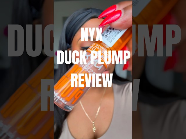 The MOST EXTREME plumper! #nyxcosmetics #duckplump