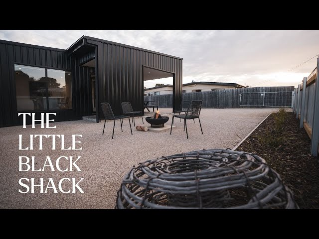 Inside A Modern Black Beach Shack Airbnb in Northern Tasmania | The Little Black Shack (House Tour)