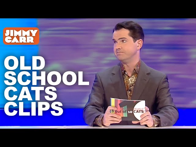 1 Hour of Old School Cats Clips | 8 Out of 10 Cats | Jimmy Carr