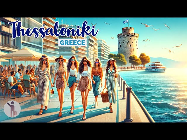 Thessaloniki, Greece 🇬🇷 | The Most Beautiful Cities In Greece | 4K HDR Walking Tour