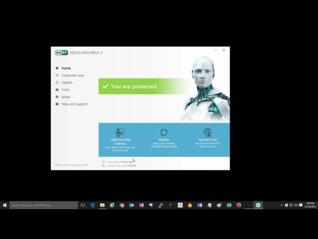 How to Pause Protection Temporarily in ESET Version 9