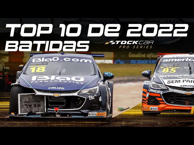 TOP 10: BATIDAS | STOCK CAR 2022