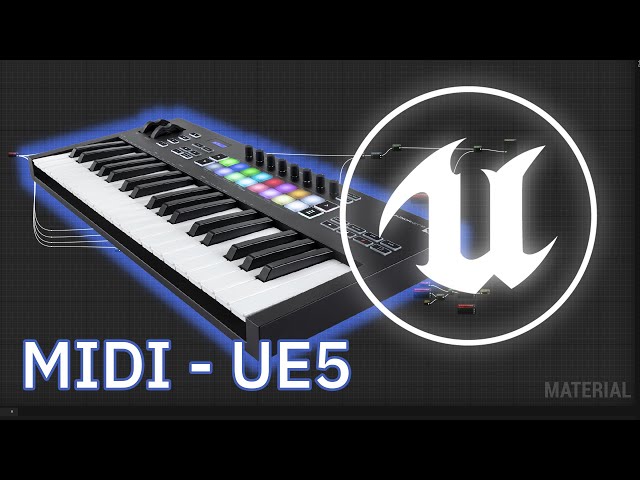Use MIDI Keyboard in Unreal Engine 5 - Control UE with MIDI