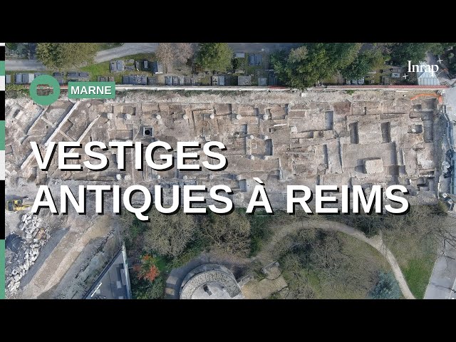 A monumental ancient site in Reims (Marne)
