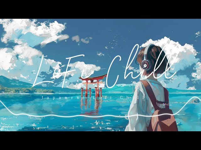 Lofi Chill Music [ Study/ Relax ] a beautiful contrast with Lake Biwa