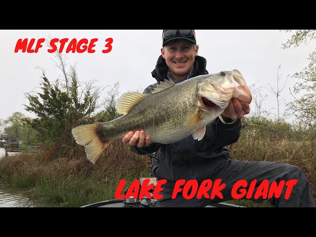 I catch a 9LB LAKE FORK GIANT on a SPINNING REEL.. 2020 MLF Bass Pro Tour Stage 3