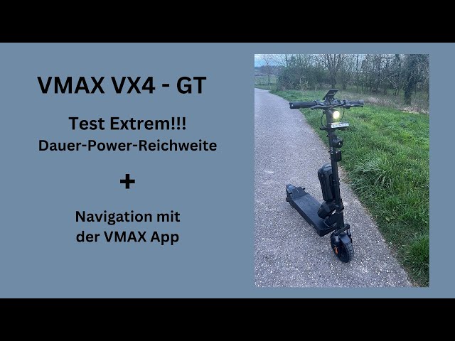 VMAX VX4  -  Test Extrem  -  Dauer, Power, Reichweite