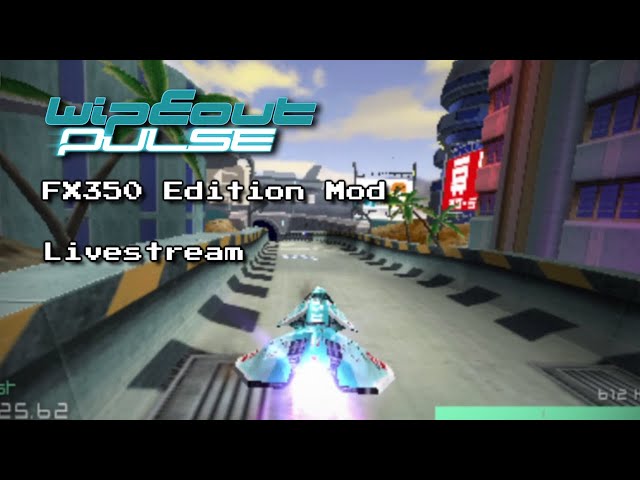 WipEout Pulse FX350 Edition Livestream - 19th March 2024