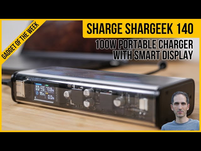 Sharge Shargeek 140 Review - 100W Compact Portable Charger | MacBook Pro Power Bank? | GOTW EP02