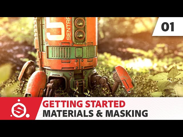 Substance Painter 2021 Getting Started - Part 01 - Materials & masking | Adobe Substance 3D