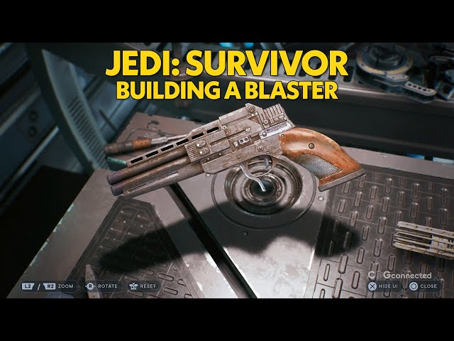Building a Blaster in Jedi: Survivor