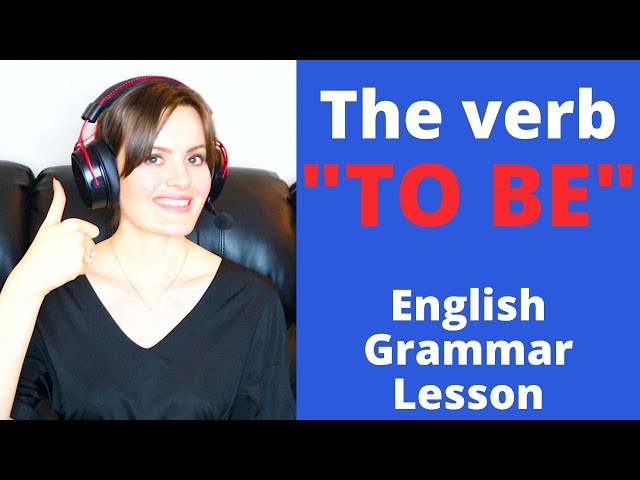 The verb TO BE. Forms AM, IS, ARE. English grammar lesson. Grammar.