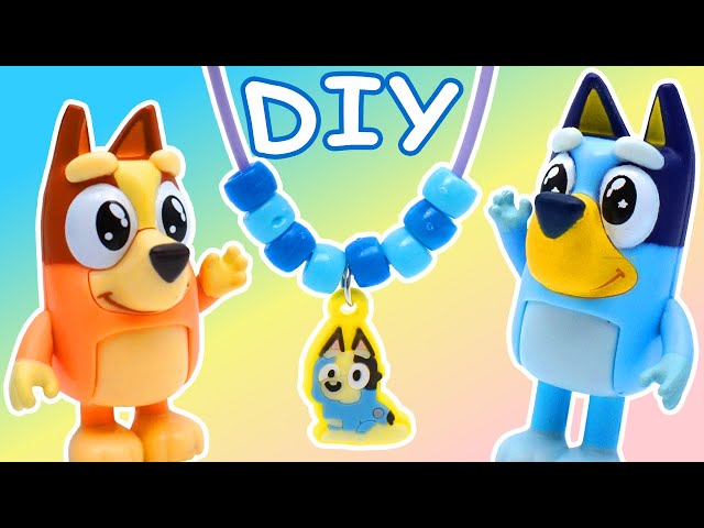 Bluey Makes A DIY Friendship Bracelet With Bingo and Friends | Crafts for Kids