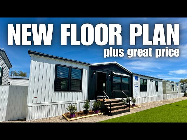 PERFECT SIZE & DESIGN in this NEW mobile home! Plus GREAT price! Prefab House Tour
