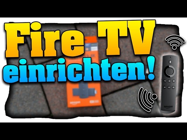 Fire TV Stick (4k) einrichten! Amazons Fire TV installieren in 3 MINUTEN! (Deutsch)