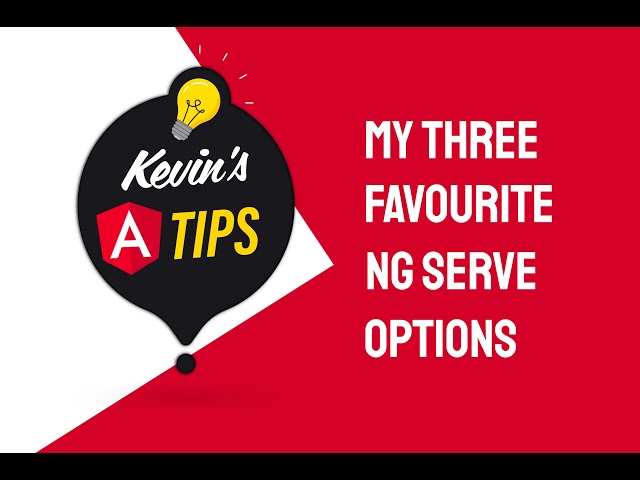 My three favourite ng serve options in Angular