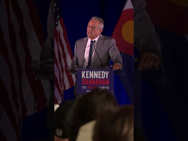 RFK Jr. in Colorado: Robert F. Kennedy Jr. rallies to get on election ballot