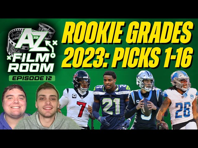 Grading the 2023 1st Round Rookies: Picks 1-16