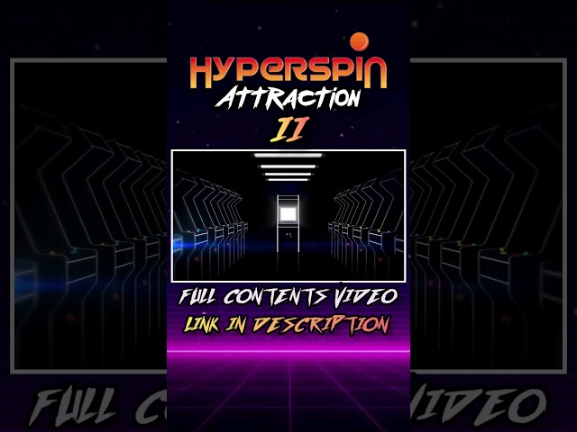 Hyperspin Attraction II All-in-One (New For 2023) Showcase #hyperspin #hyperspinattraction #shorts