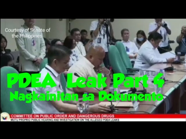 May Bagong Presidente na Ang Senado Masusundan pa Kaya Ang Hearing sa alleged PDEA Leaks
