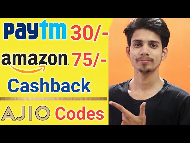 Paytm Recharge Offer ¦ Amazon Recharge Offer ¦ Ajio Promo Code ¦ Jio Recharge Offer ¦ Paytm Cashback