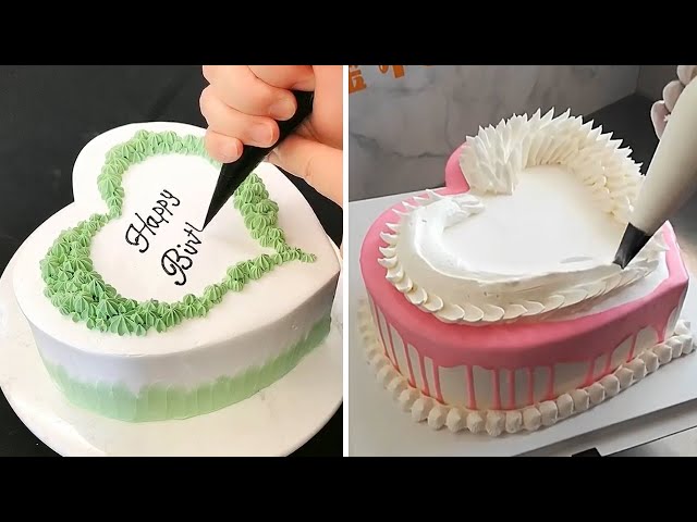 Easy & Quick Heart Cake Recipes For Everyone | Top 10 Amazing Chocolate Cake Decoration Tutorial