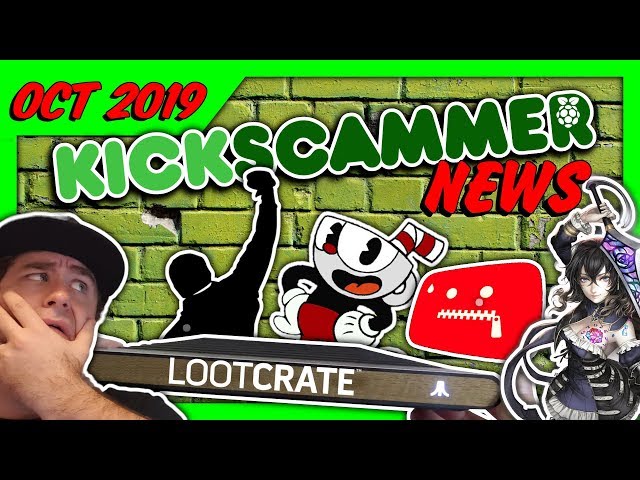 Cuphead rip offs, Bloodstained's terrible launch, More Atari VCS drama - #KickScammerNews OCT 2019
