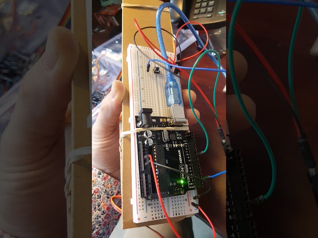 Arduino elastic launcher