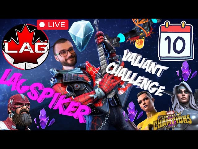 PT2 DAY 10! LagSpiker Chill Stream! 7-Star Shard Hunting! New FTP Account Valiant Challenge! - MCOC