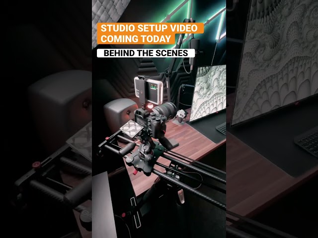 High End Office and Studio Setup Tour Coming #roomsetup #Studiosetup #Gamingsetup