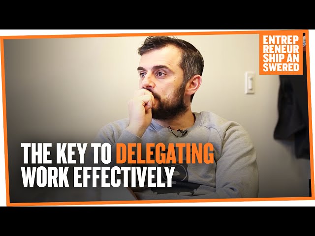 The Key to Delegating Work Effectively