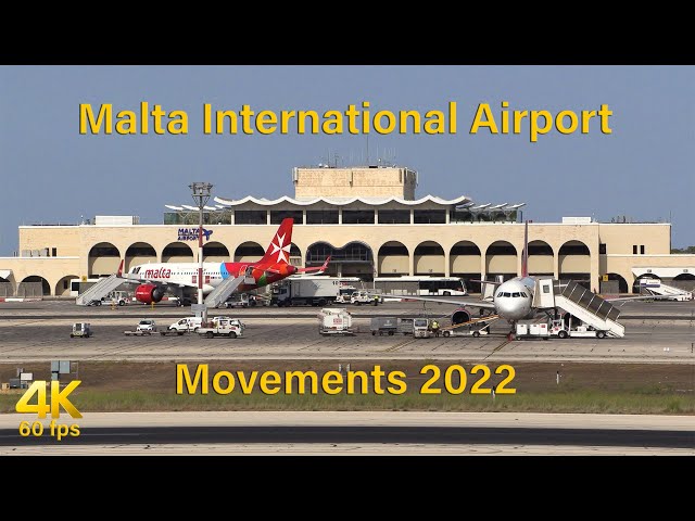Malta International Airport Movements 2022