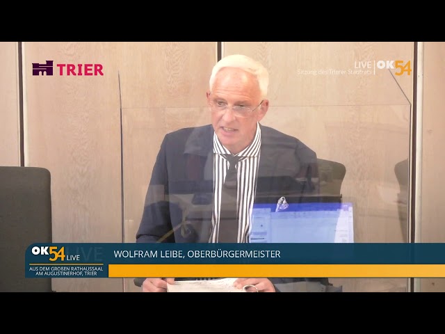 Sitzung des Trierer Stadtrats vom 22.09.2020 (Re-Upload)