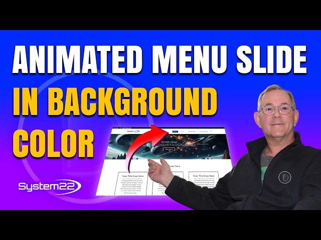 Divi Theme Magic: How to Create Animated Slide In Menu Link Background Hover Effect