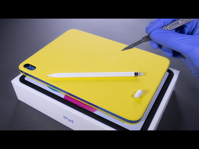 2022 iPad 10.9" Unboxing - ASMR