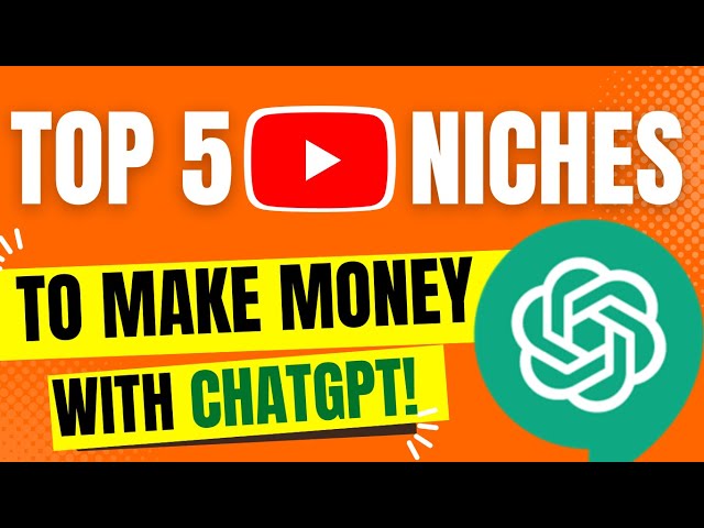 5 Best Niches to Make Money with ChatGPT on YouTube (FACELESS METHOD)