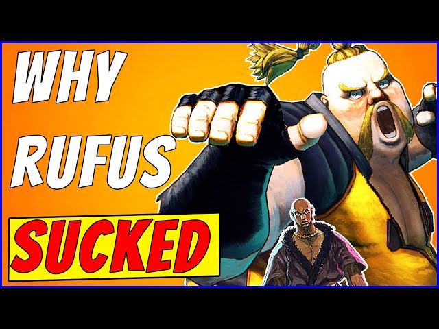 How Rufus Became Street Fighter's MOST HATED Character