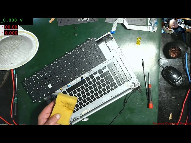 Dell Inspiron P75F 5570 molded keyboard replacement