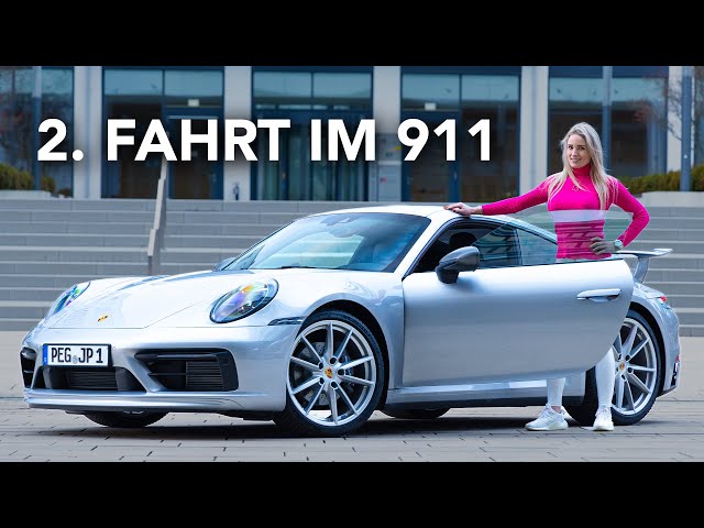 2. Fahrt in meinem Porsche 911 992 Carrera T mit Aero-Kit