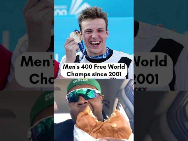 Every Men's 400m Freestyle World Champion since 2001 | #sports #swimming #aquadoha2024