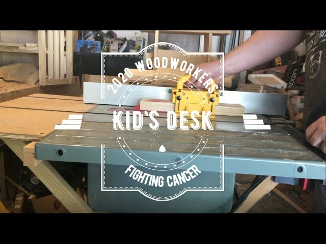 Woodworker's Fighting Cancer 2020 - Child's Desk
