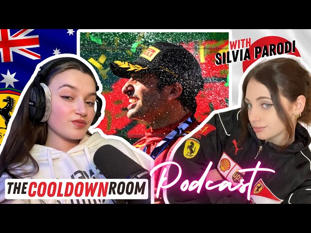 CARLOS SAINZ'S PERFORMANCE... A chat with Silvia Parodi | The Cooldown Room 'An F1 Podcast'