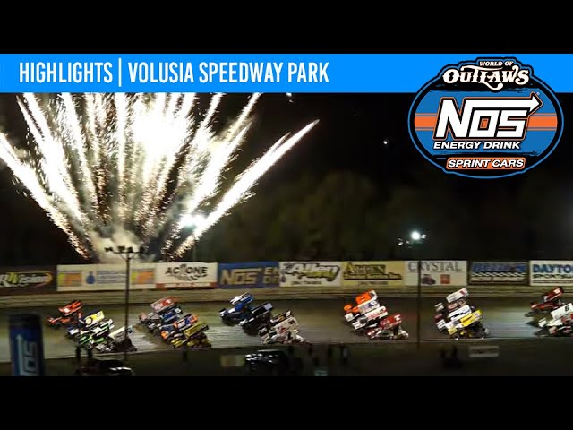 World of Outlaws NOS Energy Drink Sprint Cars | Volusia | March 6, 2023 | HIGHLIGHTS