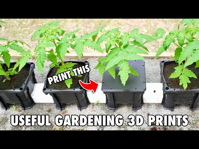 Useful Garden 3D Prints & Hooch Multi Bucket Updates